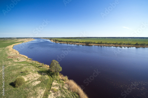 Lielupe river, Latvia.