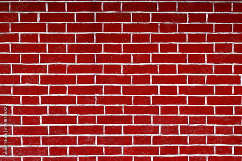 red bricks wall texture
