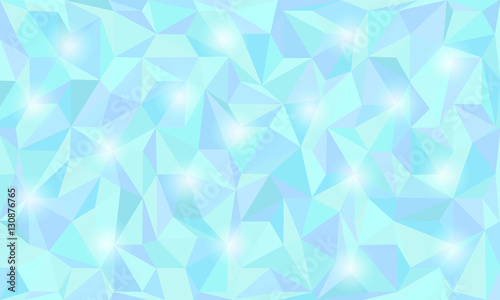 Low Poly ice-like background