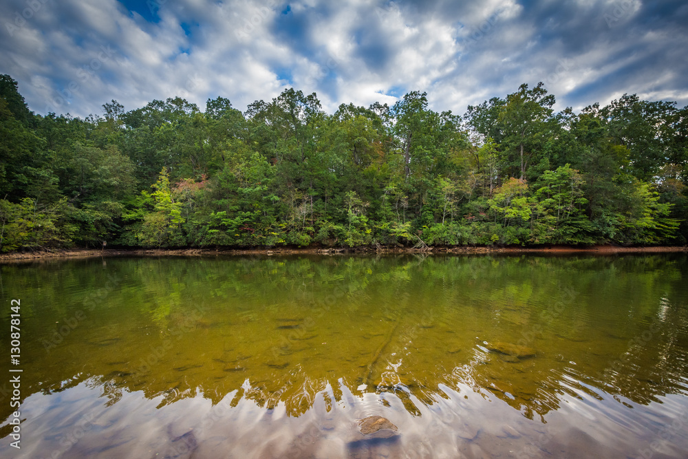 Beautiful clouds over Lake Norman, at Lake Norman State Park, No Beautiful clouds over Lake Norman, at Lake Norman State Park, No