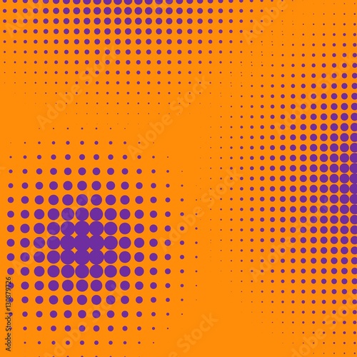 Abstract creative concept vector comics pop art style blank layout template with clouds beams and isolated dots pattern on background. For sale banner, empty bubble, illustration comic book design