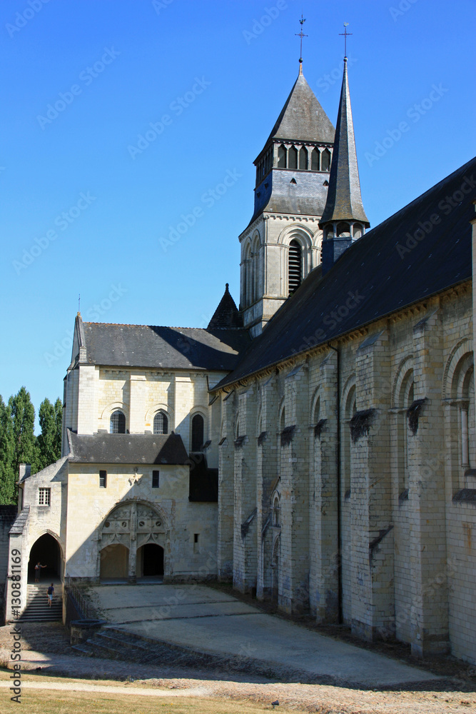 Eglise de l'Abbaye de Fontevraud, France