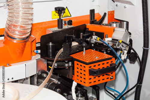 Obraz na płótnie Equipment for complete processing of modern edging and panel materials