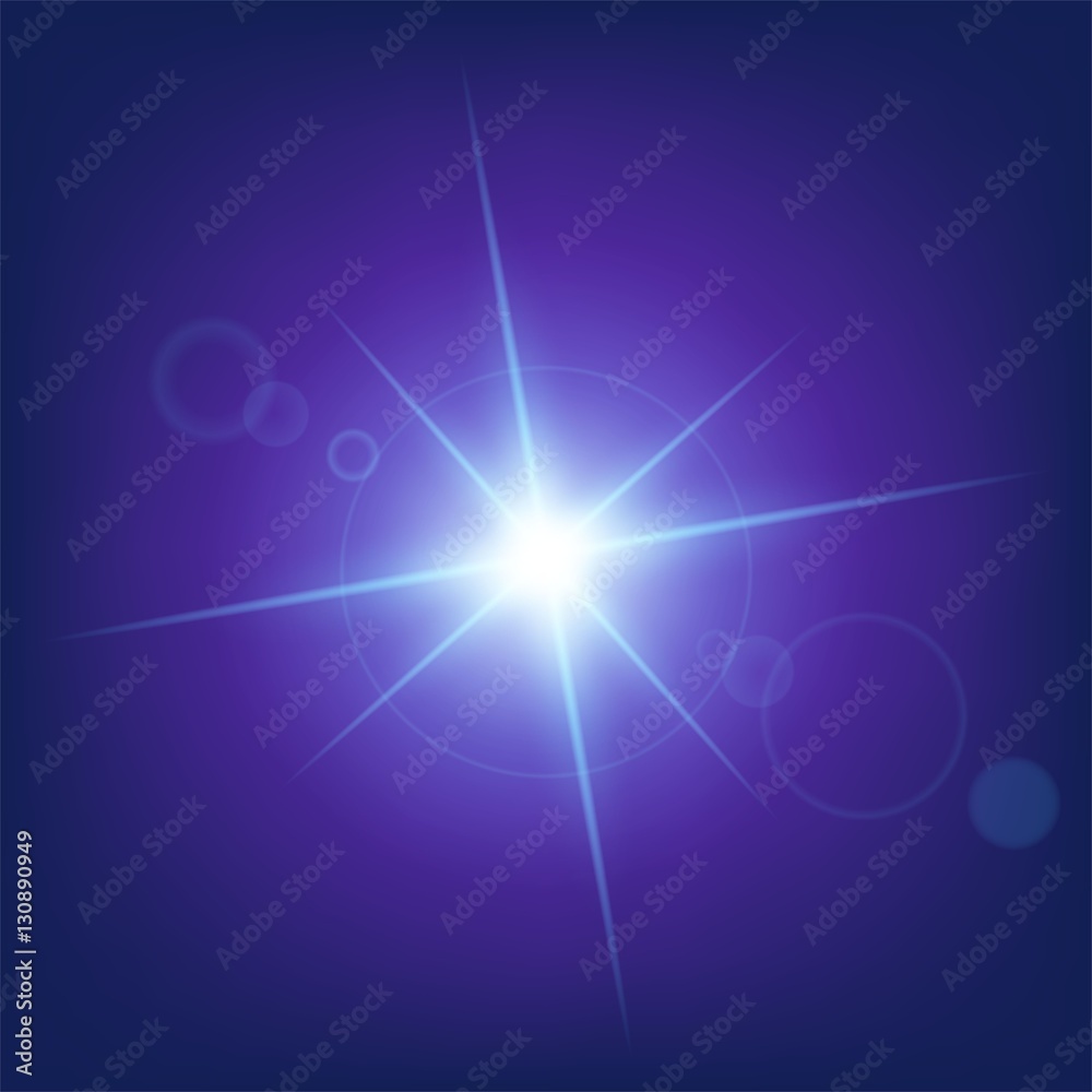 Fototapeta premium Creative concept Vector set of glow light effect stars bursts with sparkles isolated on black background. For illustration template art design, banner for Christmas celebrate, magic flash energy ray