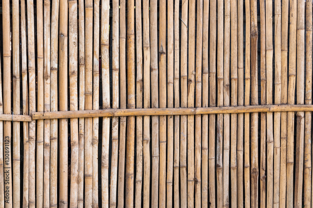 bamboo fence for background bamboo fence for background
