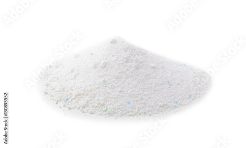 Washing powder isolated on white