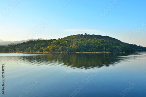 lake nature landscape