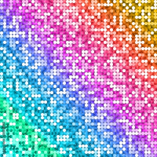 Glow Rainbow Colored Shiny Background