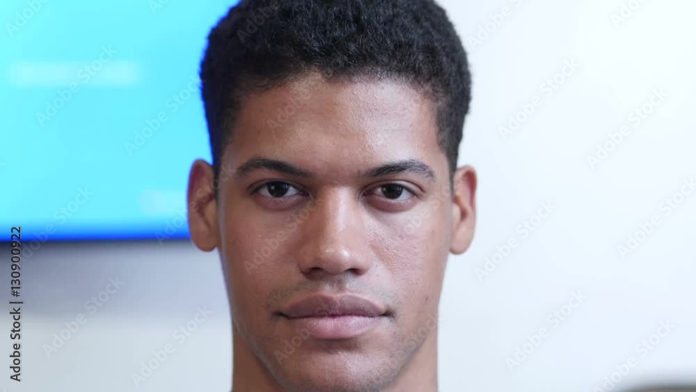 Portrait of Young Black Man Portrait of Young Black Man