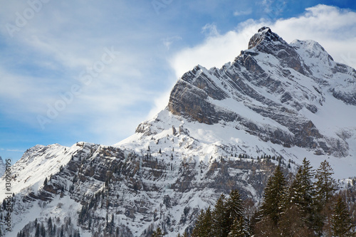 Fototapeta Naklejka Na Ścianę i Meble -  Winter in alps