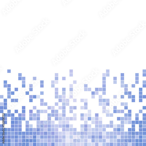 abstract vector square pixel mosaic background