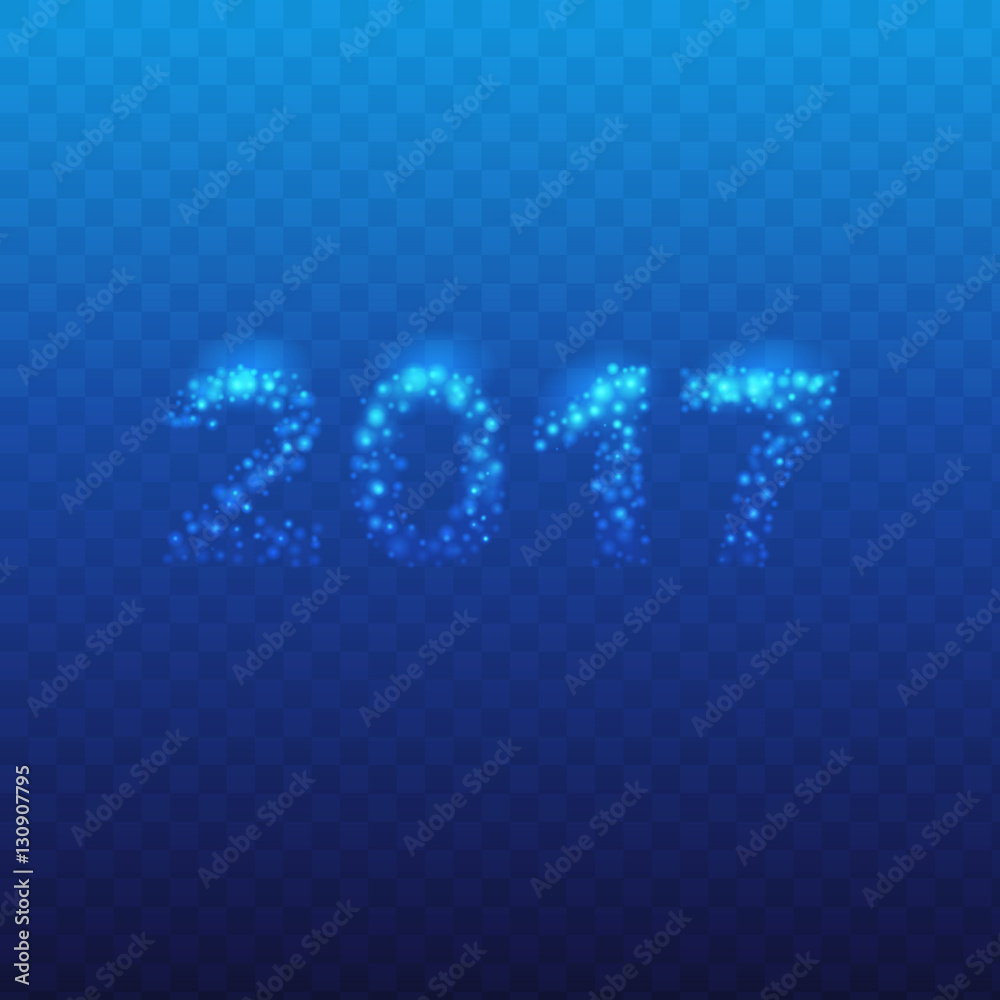 2017 background with snowflakes, new year design for greeting card, flyer, invitation, poster, brochure, banner, calendar. Vector template with snow 2017 background with snowflakes, new year design for greeting card, flyer, invitation, poster, brochure, banner, calendar. Vector template with snow
