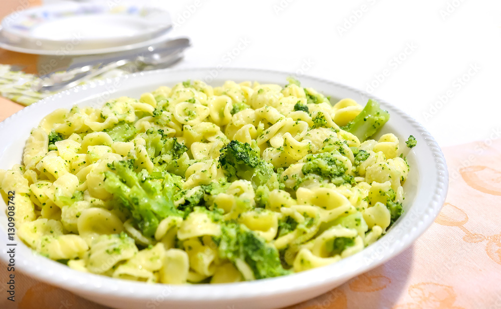 Orecchiette Cime di Rapa traditional pasta recipe from Apulia re Orecchiette Cime di Rapa traditional pasta recipe from Apulia re