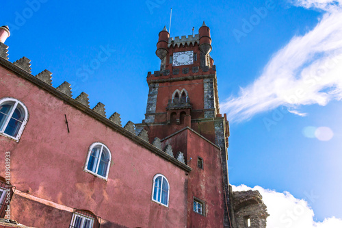 The Pena National Palace in Sintra, Portugal