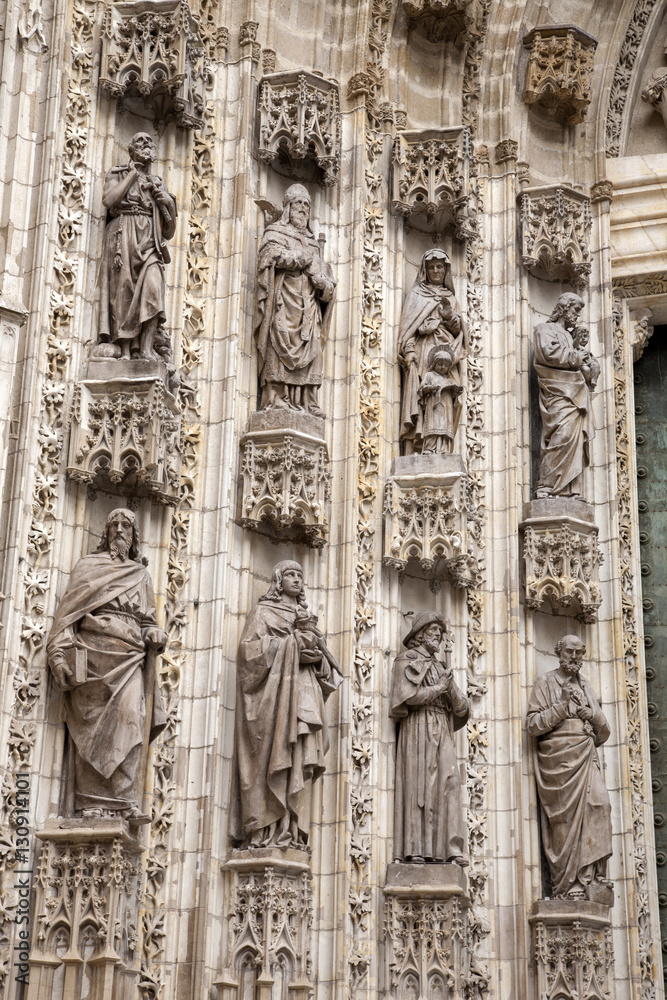 Entrance, Santa Maria Cathedral Church; Seville