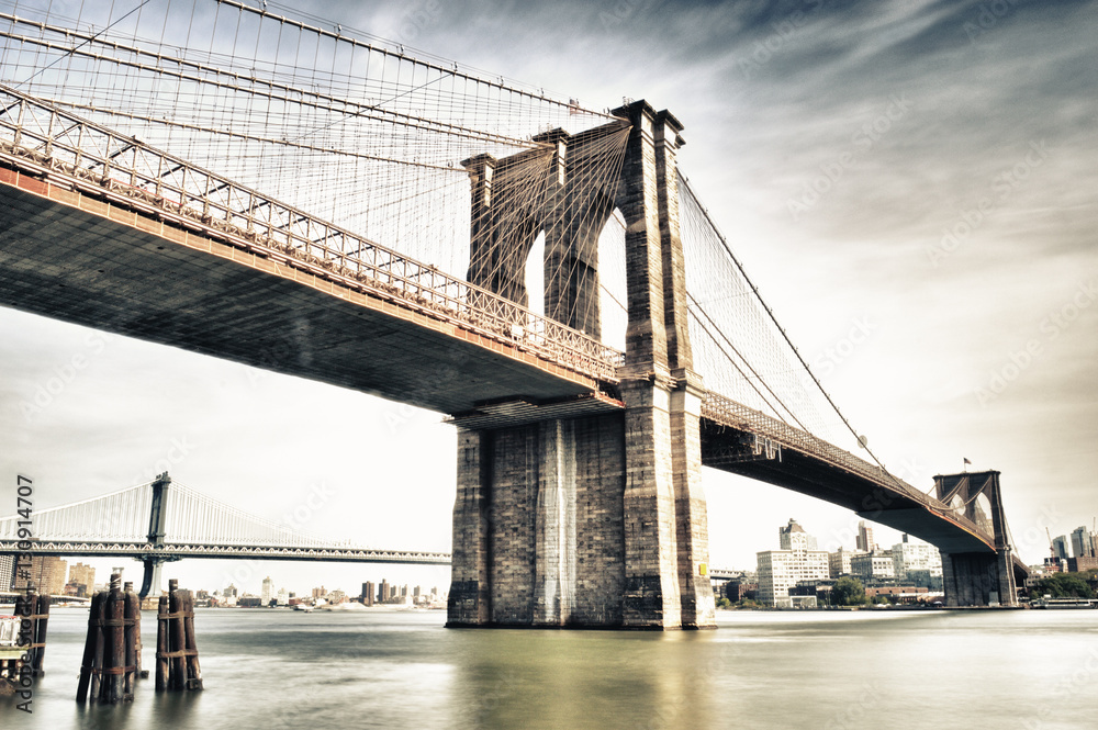Naklejka premium Brooklyn Bridge.