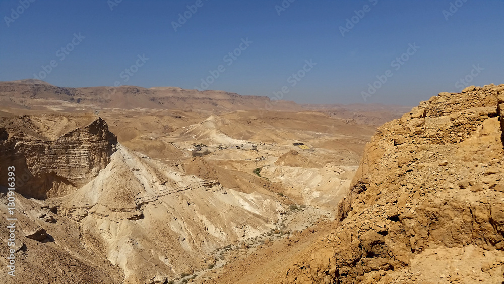 MASADA FORTRESS. Judean Desert.