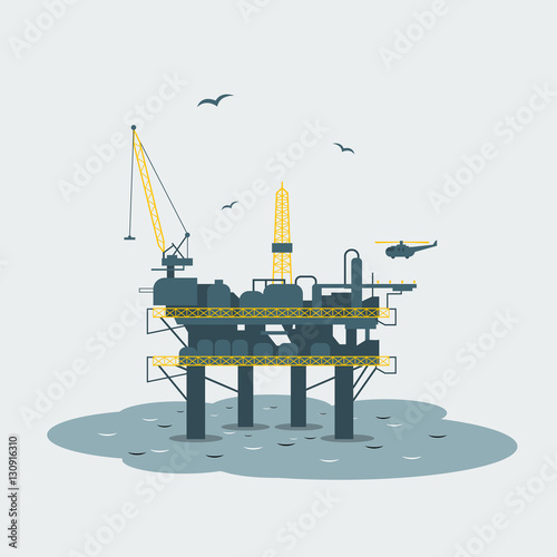Oil platform