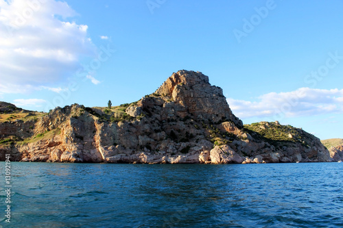 View of the Rocks near Balaklava Bay in Sevastopol  Crimea