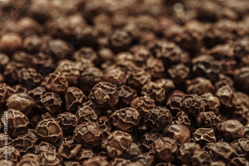 dry black pepper seeds photo, natural spice