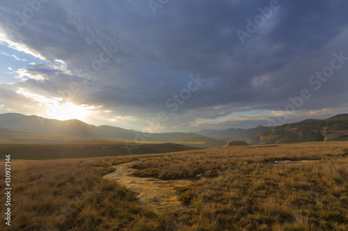 Sunshine under the clouds