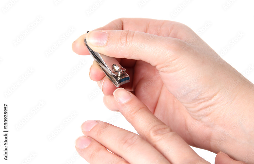 Fingernail cutting Fingernail cutting