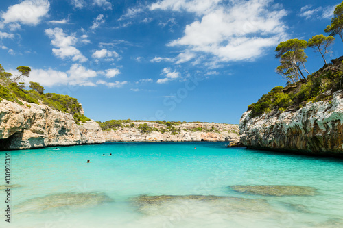 Calo des Moro, Mallorca. Spain. One of the most beautiful beaches.