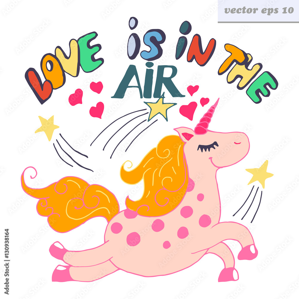 Fototapeta premium loe is in the air