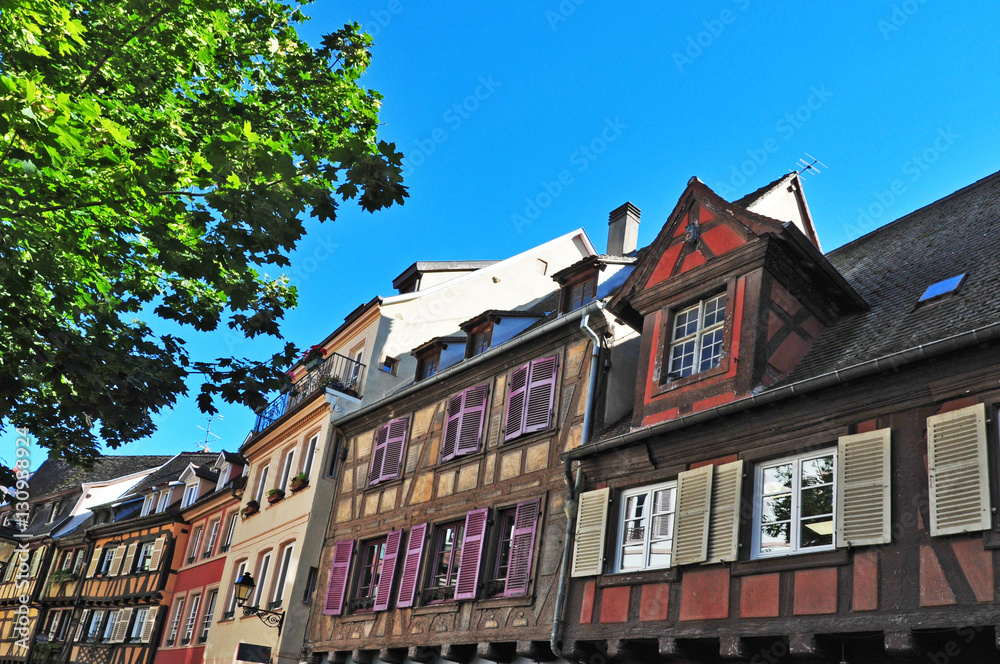 Fototapeta premium Antiche case di Colmar, Alsazia - Francia