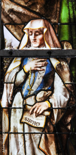 Stained Glass - Frances of Rome