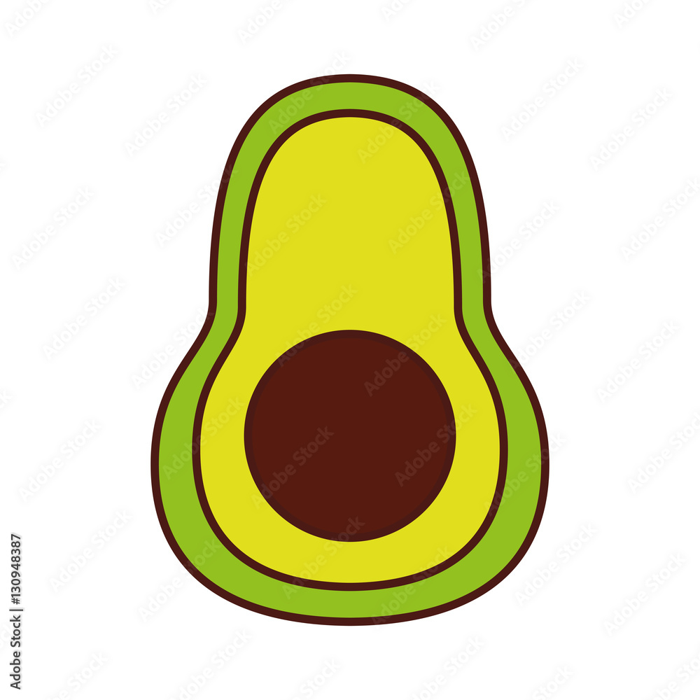 avocado fresh vegetable isolated icon vector illustration design avocado fresh vegetable isolated icon vector illustration design