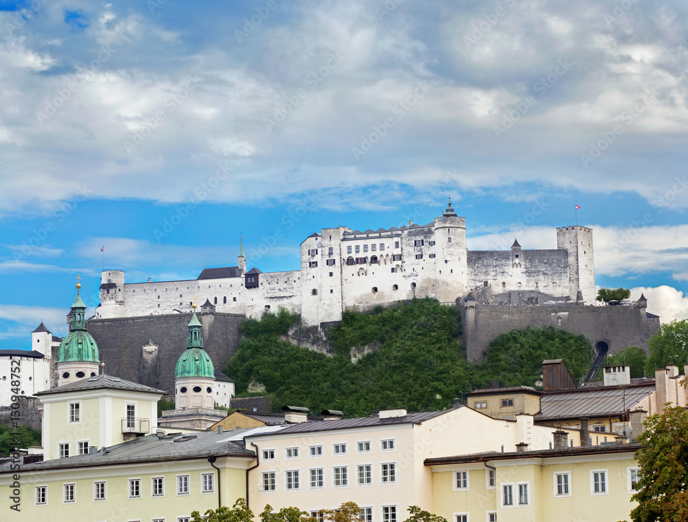 Hohensalzburg castle in Salzburg