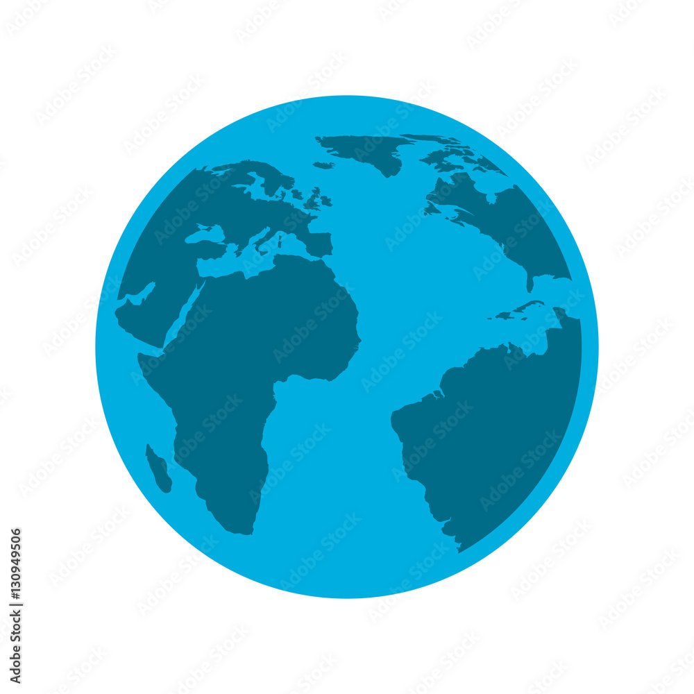 world planet earth maps vector illustration design