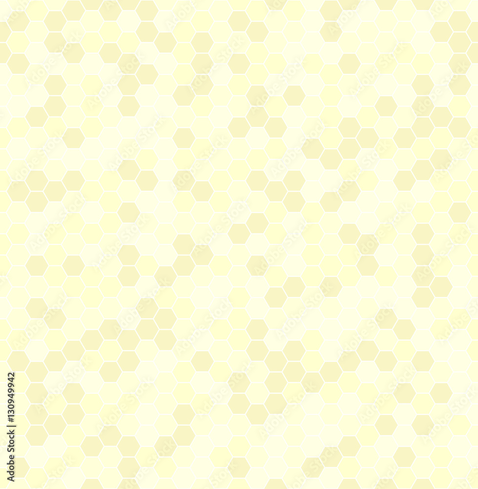 Yellow hexagon pattern. Seamless vector Yellow hexagon pattern. Seamless vector