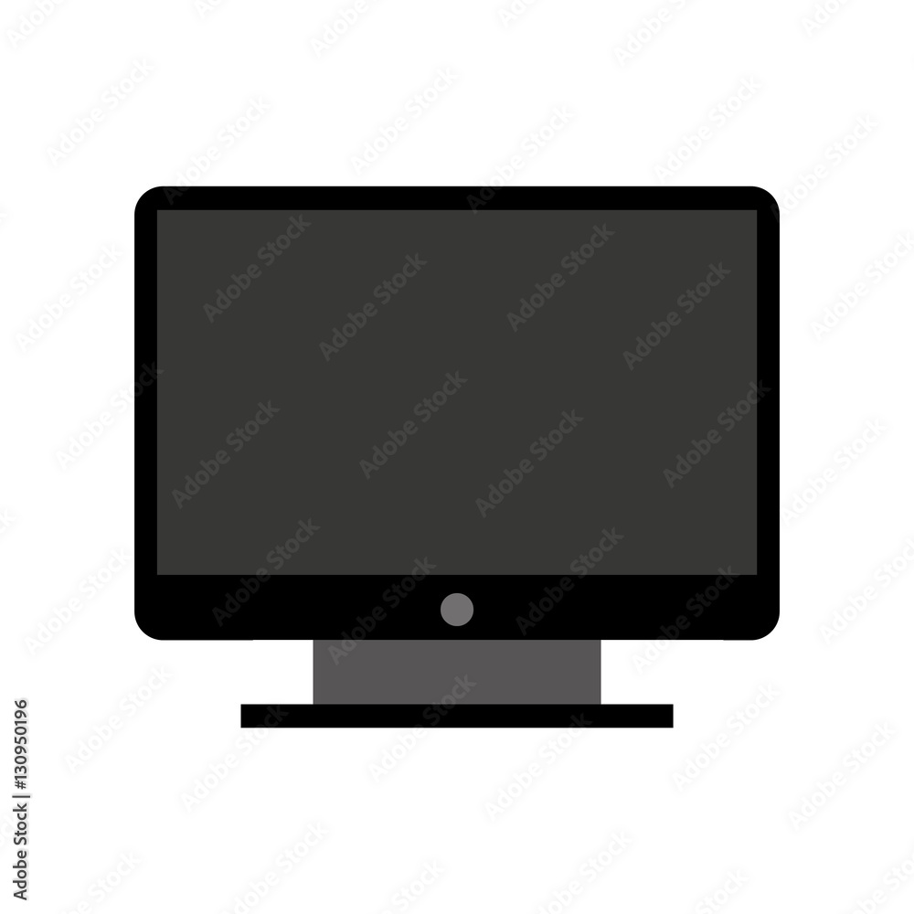 computer monitor isolated icon vector illustration design computer monitor isolated icon vector illustration design