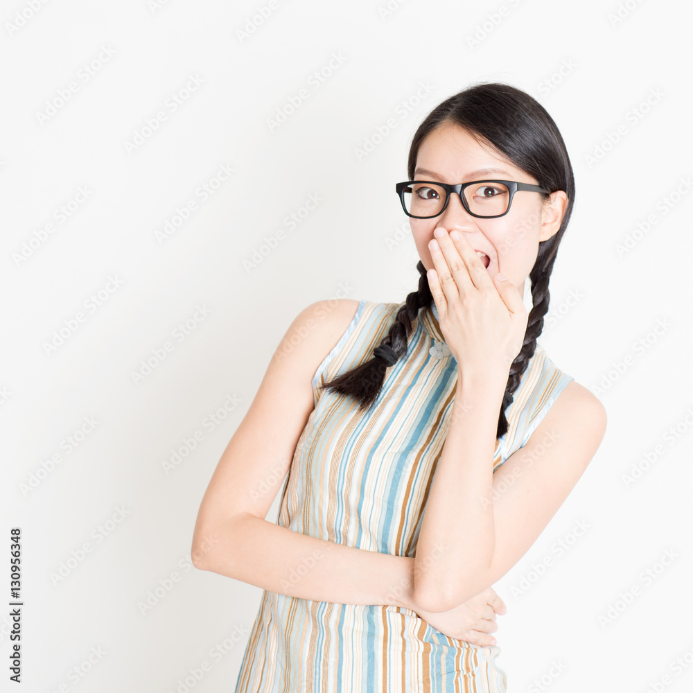 Asian Woman Laugh And Covering Mouth Photos Adobe Stock