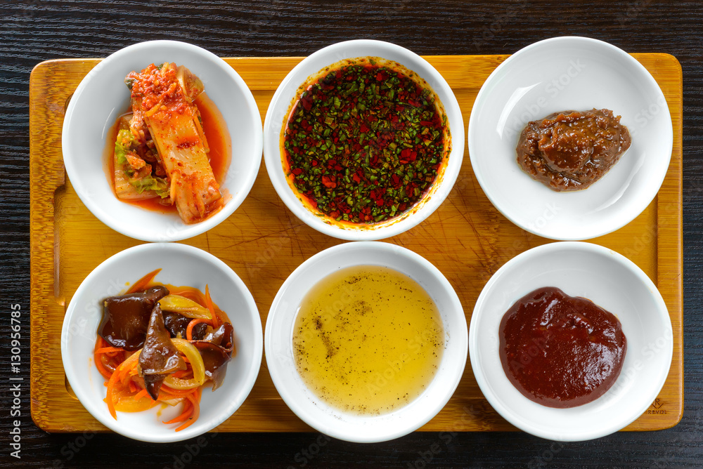 Korean sauces and condiments Korean sauces and condiments