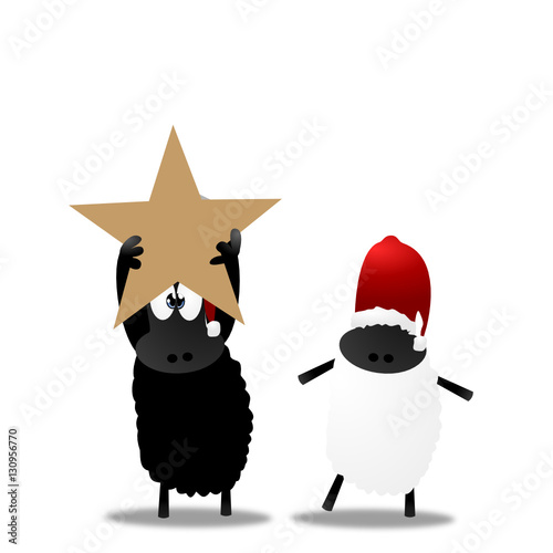 Weihnachtsschafe