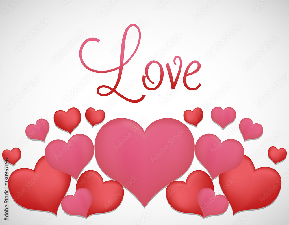 love valentines day related image  vector illustration design 