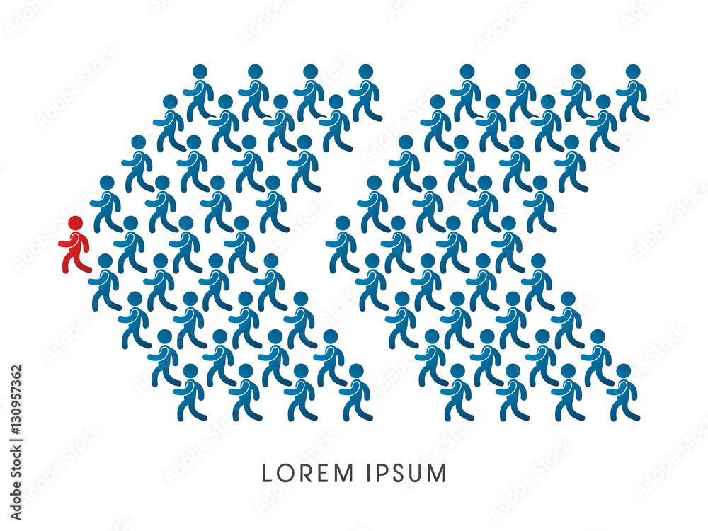 Follow, arrow shape, icon graphic vector. Follow, arrow shape, icon graphic vector.