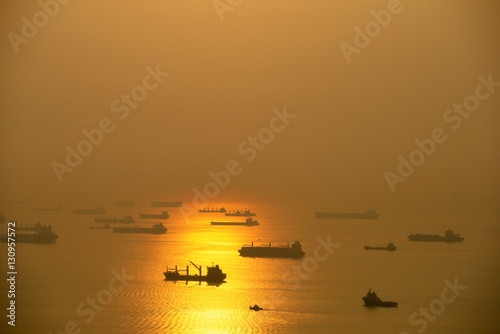 Photography Singapore harbour