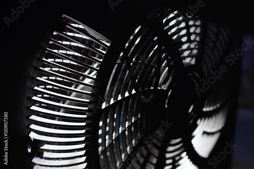 ventilator or fan in action