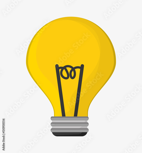 big bulb idea light creativity vector illustration eps 10