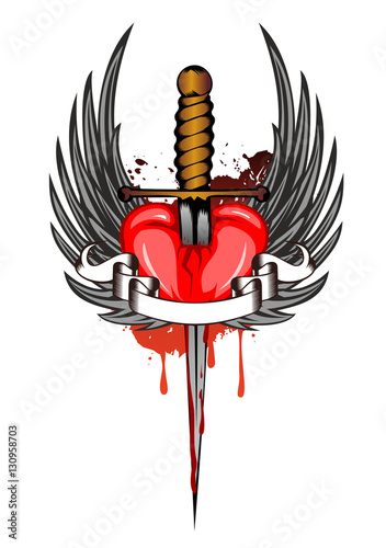  heart and wings
