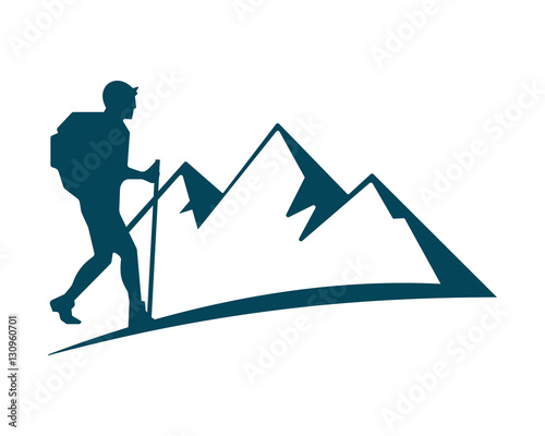 hiking mountain sport