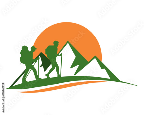 hiking mountain sport