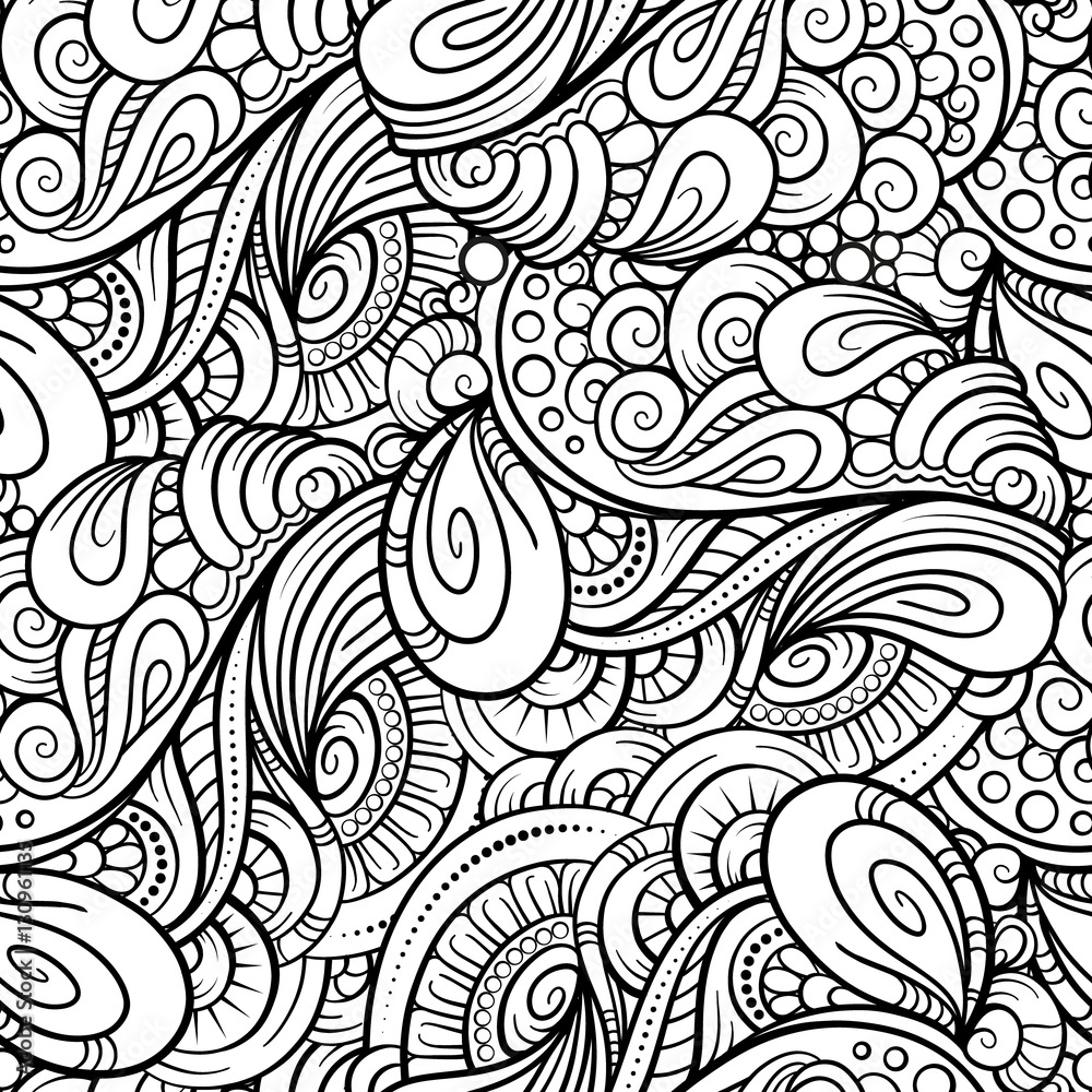 Fantasy decorative ornamental seamless pattern Fantasy decorative ornamental seamless pattern