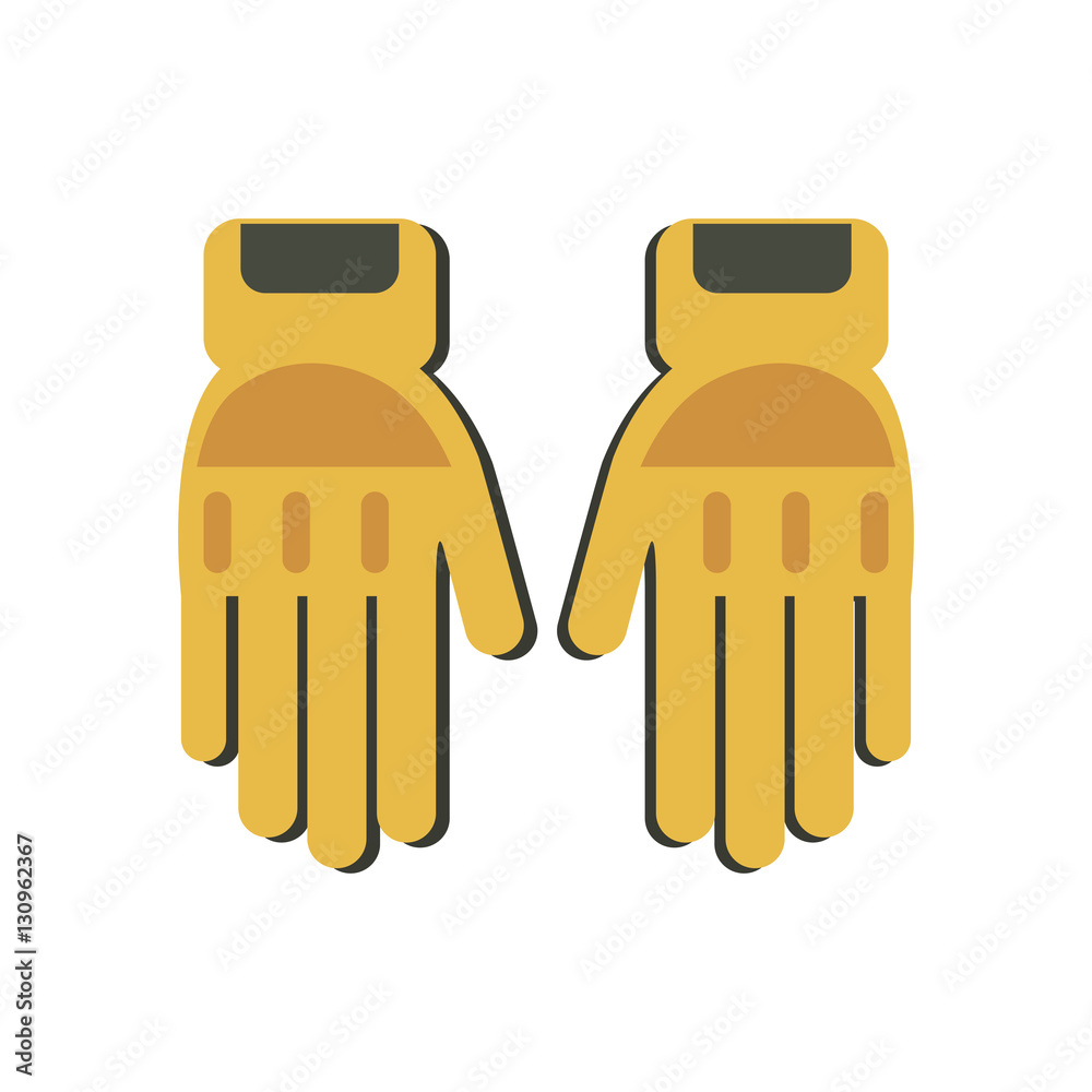 yellow gloves protection fireman elements vector illustration eps 10 yellow gloves protection fireman elements vector illustration eps 10
