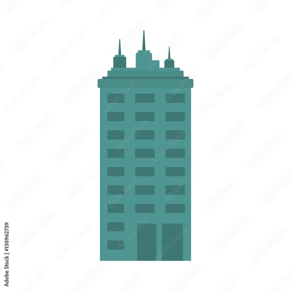 Fototapeta premium Urban city tower
