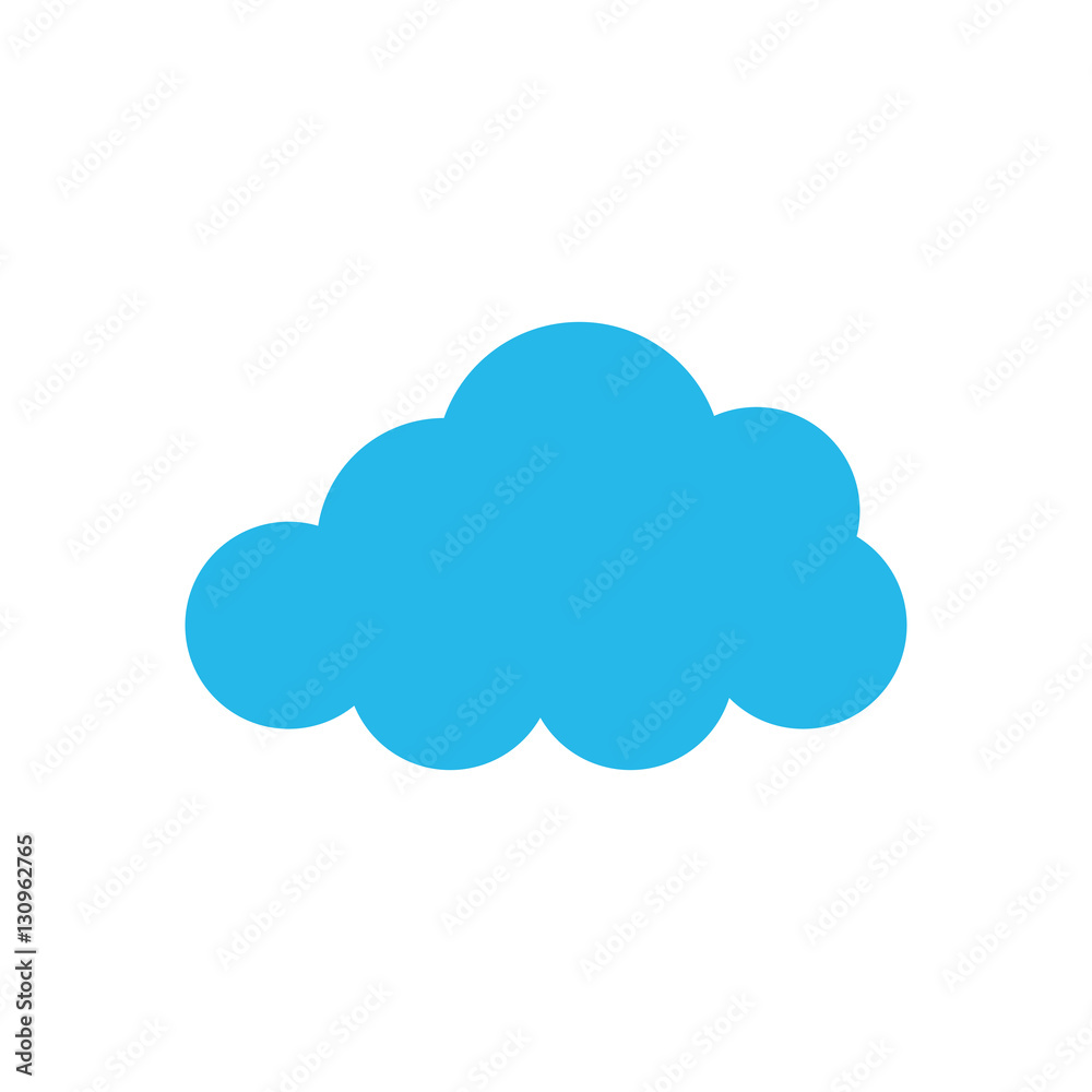 Isolated cloud symbol icon vector illustration graphic design Isolated cloud symbol icon vector illustration graphic design